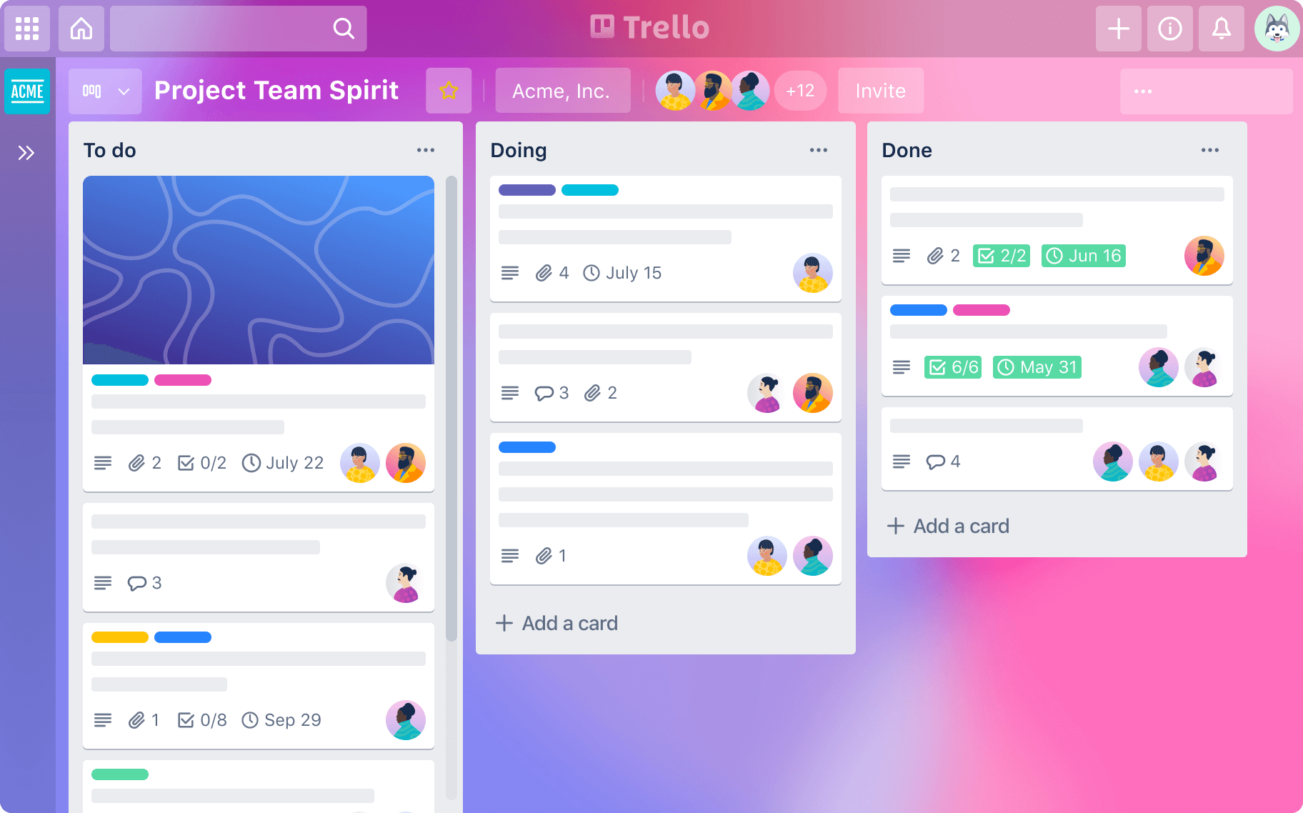 Trello Project Manager